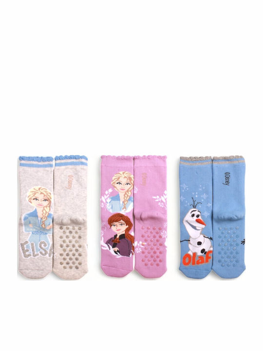 Cimpa Kids' Socks Non-Slip Multicolored 3 Pairs
