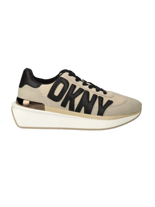 DKNY Damen Sneakers Schwarz