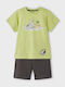 Kinder-Set mit Shorts Sommer 2Stück Olive