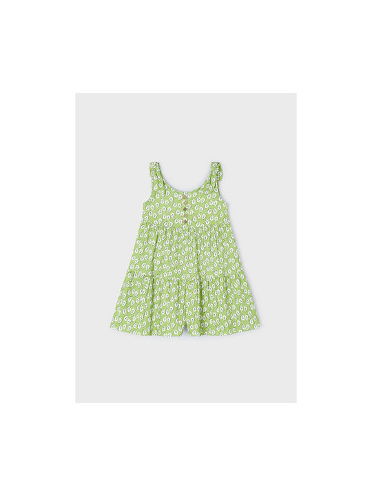 Mayoral Kids One-piece Fabric Shorts/Bermuda Green