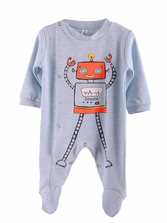 Dreams Baby Bodysuit Long-Sleeved Blue