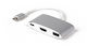 LMP USB-C Docking Station με HDMI 4K PD Ασημί (15090)