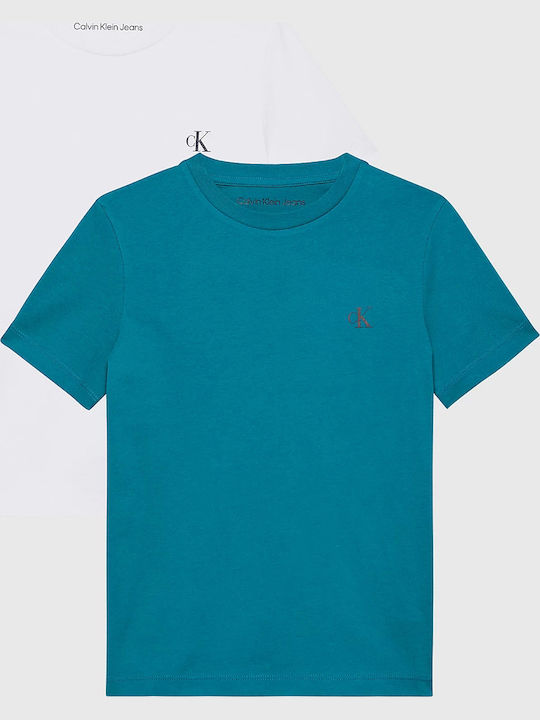 Calvin Klein Σετ Παιδικά T-shirts Λευκό
