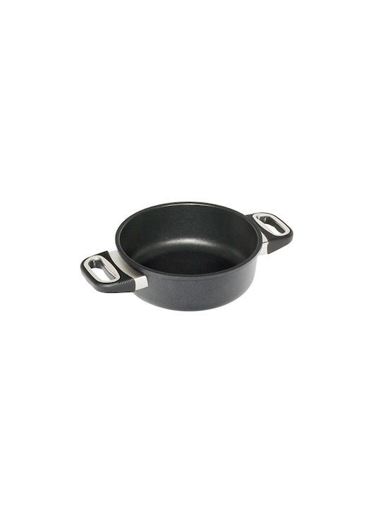AMT Gastroguss Flacher Topf aus Aluminium 4.3Es / 28cm
