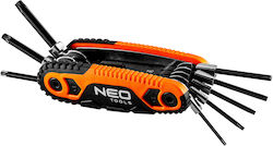 Neo Tools Σουγιάς με 7 Κλειδιά Torx