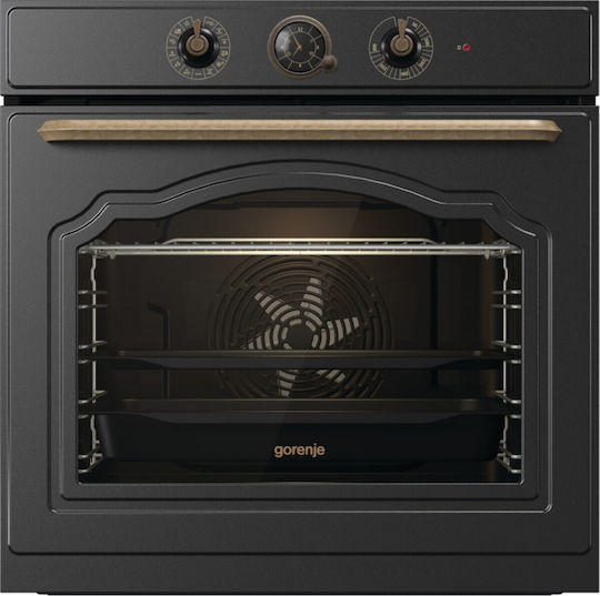 Gorenje Φούρνος άνω Πάγκου 77lt Π59.5εκ. Μαύρος