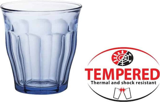 Duralex Tempered Set Gläser Wasser aus Glas 220ml 12Stück