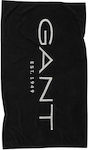 Gant Beach Towel Cotton Black 180x100cm.