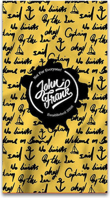 John Frank On Board Beach Towel Yellow 80x150cm.