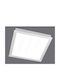 Ideal Lux Vertieftes LED-Panel 42W mit Natürliches Weiß Licht 4000K