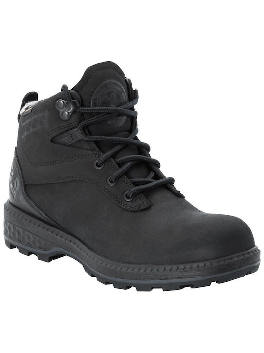 Jack Wolfskin Herren Wanderstiefel Wasserdicht Schwarz