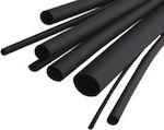 Heat-Shrink Tubing Black 100pcs 03.020.0209