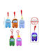 Just Toys Keychain Among Us Fabric Random drawing