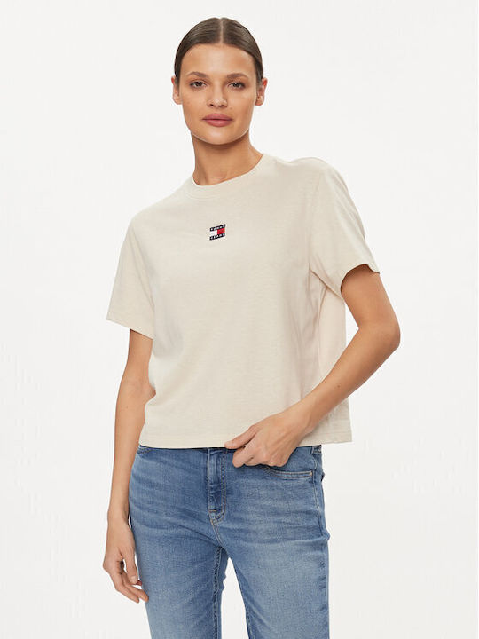 Tommy Hilfiger Women's T-shirt Beige