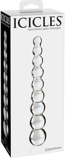Pipedream Icicles No.2 Perle anale Transparente 22.5cm