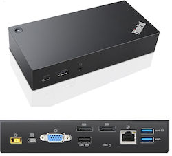 Lenovo ThinkPad USB-C Dockingstation mit DisplayPort PD Ethernet