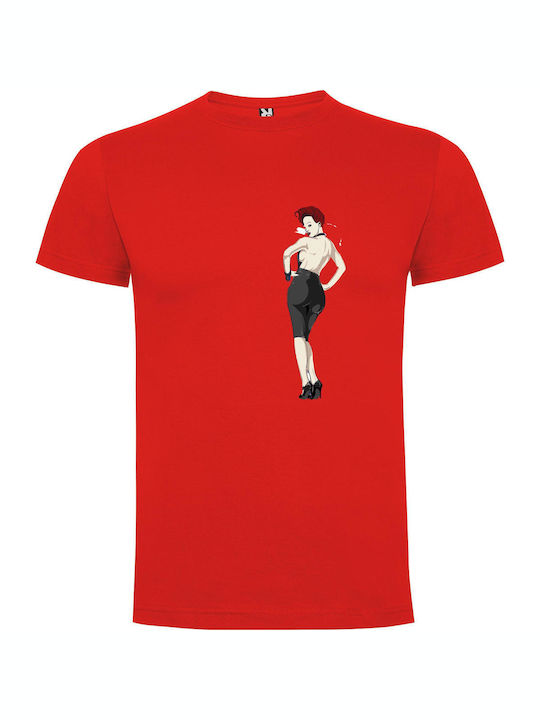 iLovePrints T-shirt Red Cotton