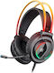 Defender Flame Auf dem Ohr Gaming-Headset mit Verbindung 2x3,5mm / USB Schwarz
