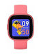 Garett Kids Smartwatch with Rubber/Plastic Strap Pink