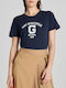 Gant Damen T-shirt Marineblau