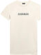 S-box Γυναικείο T-shirt Πουά Μπεζ