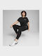 Women's Crop T-shirt Black