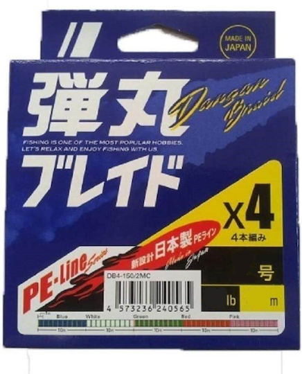 MajorCraft Dangan Braid Νήμα Ψαρέματος 200m / 0.25mm