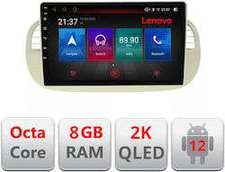Lenovo Car Audio System for Fiat 500 2007-2015 (Bluetooth/USB/WiFi/GPS)