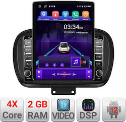 Car Audio System for Fiat 500 (Bluetooth/USB/WiFi/GPS) with Touchscreen 9.7"