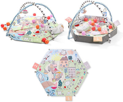 Babyono Activity Playmat Multicolour for 0+ months (LxWxH) 107x55x55cm