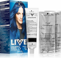 Schwarzkopf Live Ultra Brights or Pastel 095 Electric Blau