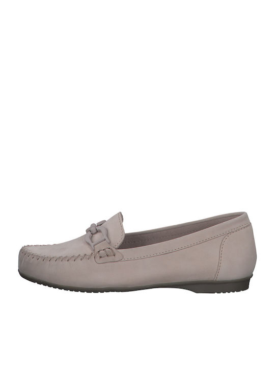 Marco Tozzi Women's Moccasins in Beige Color