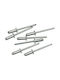 Vorel Πριτσίνια Aluminium M4.8x6.4mm 50Stück