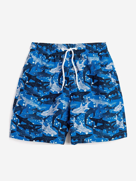 Funky Kinder Badeanzug Badeshorts Blau