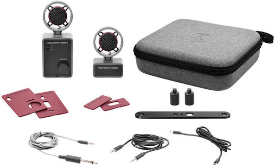 Austrian Audio Set Micreator Studio+Satelite+Y-LAV Σετ Μικρόφωνο USB Επιτραπέζιο για Studio