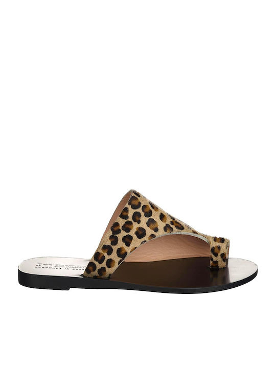 Mara Flache Sandalen für Damen in Braun Farbe