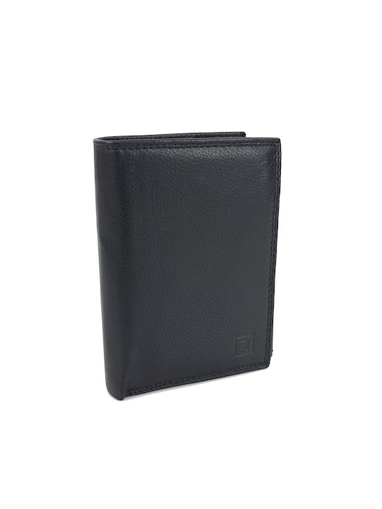 Rain Men's Leather Wallet Black