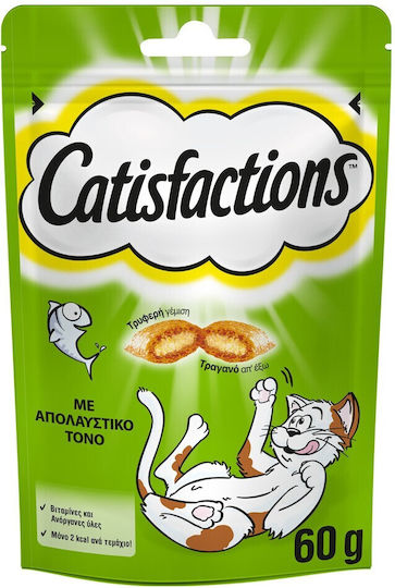 Catisfactions Răsfățuri cu Ton pentru Pisici Adulte 60gr