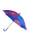 CyP Brands F.C Barcelona Automatic Compact Blue Rain Umbrella