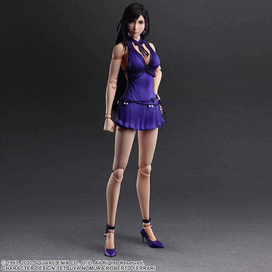 Square Enix Final Fantasy Vii - Remake Play Arts Kai Tifa Lockhart Kleid Sammelbare Figuren 25cm
