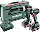 Metabo 2.9.3 Σετ Δραπανοκατσάβιδο & Μπουλονόκλειδο 18V με 2 Μπαταρίες 5.2Ah και Θήκη
