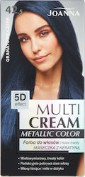 Joanna Multi Cream Metallische Farbe 42.5 Marineblau