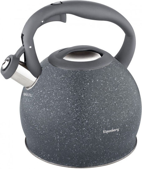 Klausberg Τσαγιέρα Ανοξείδωτη Γκρι 3000ml