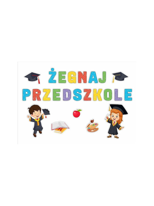 LearnHow Kids Window Sticker 24pcs