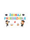 LearnHow Kids Window Sticker 24pcs