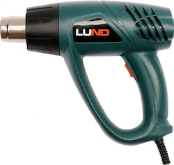 Lund Топло въздушно пистолет 1500W с настройка до 550°C