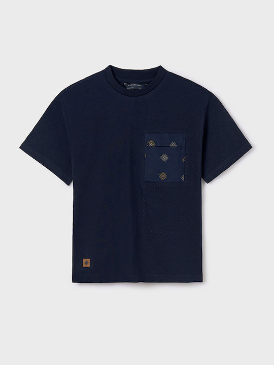 Kids' T-shirt navy blue