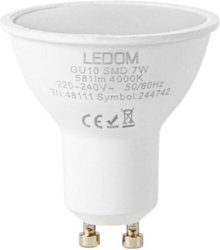 LED line Λάμπα LED 7W για Ντουί GU10 Φυσικό Λευκό 600lm