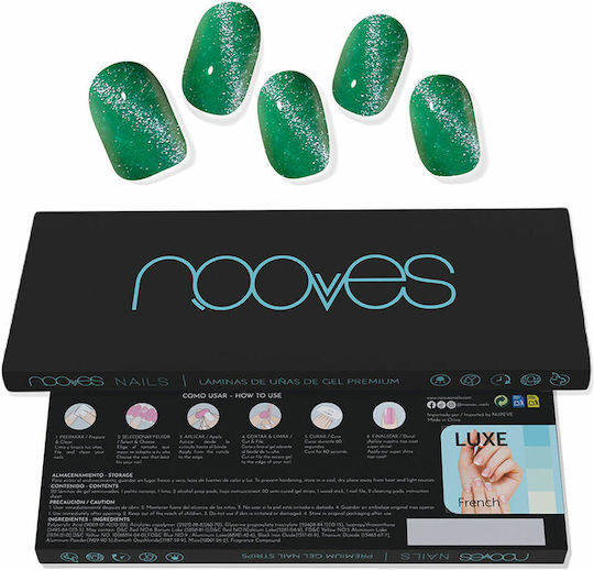 NOOVES Връхчета за нокти в Зелен Цвят 20бр S05120366