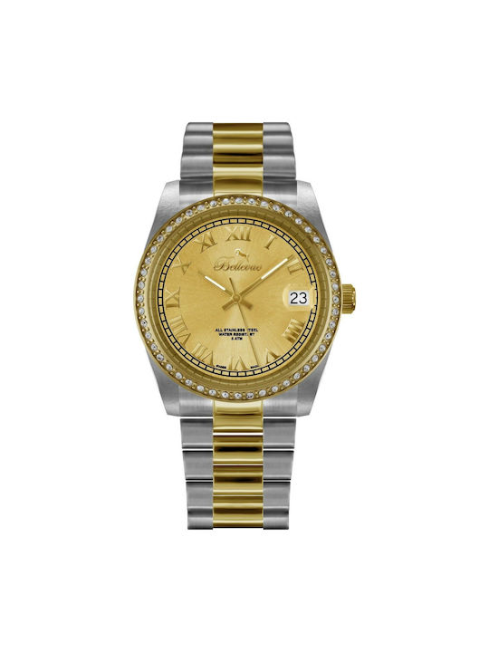 Bellevue Watch with Silver Metal Bracelet